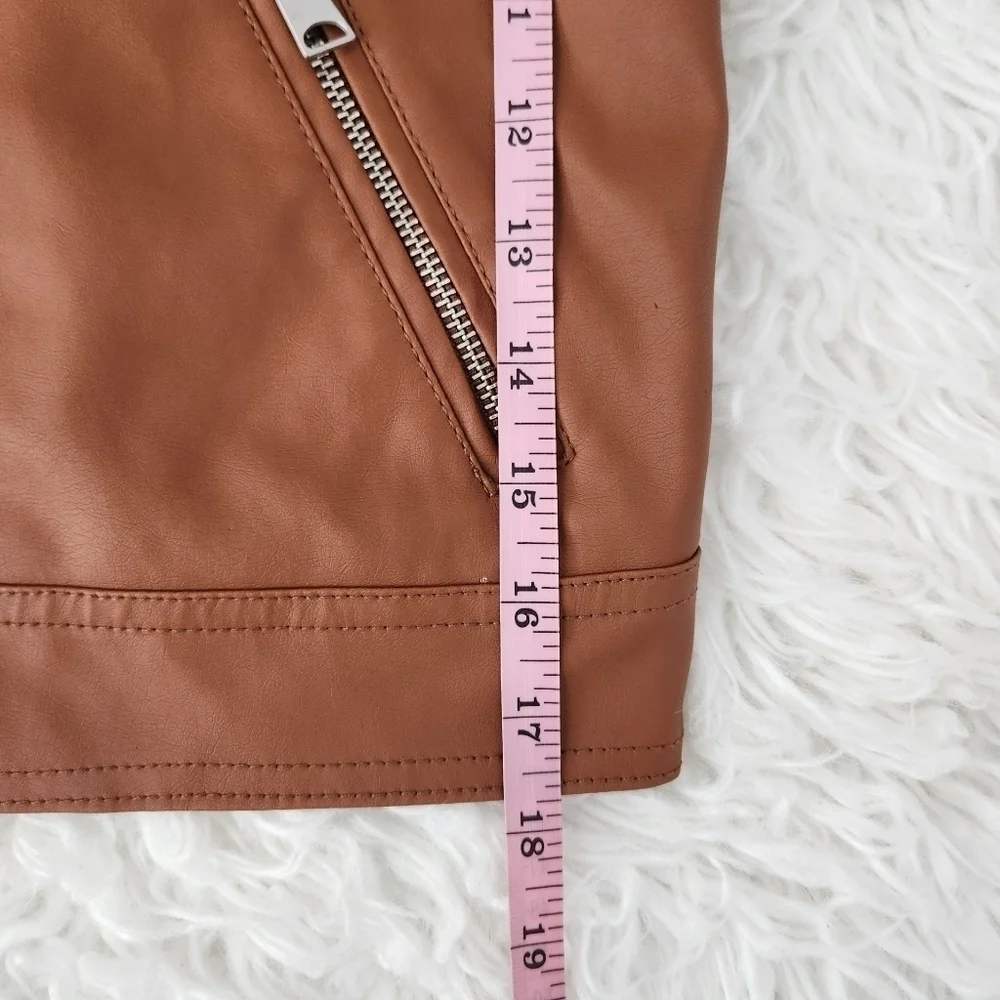 New Look Faux Leather Jacket. Size Medium. New without tags.